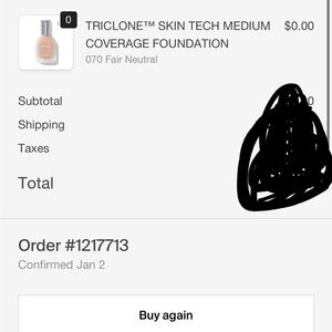 Triclone Skin Tech Medium Coverage Foundation - Fair Neutral